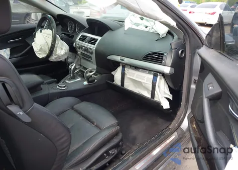 2008 BMW 650I из США, поврежденный, VIN WBAEA53538CV91830